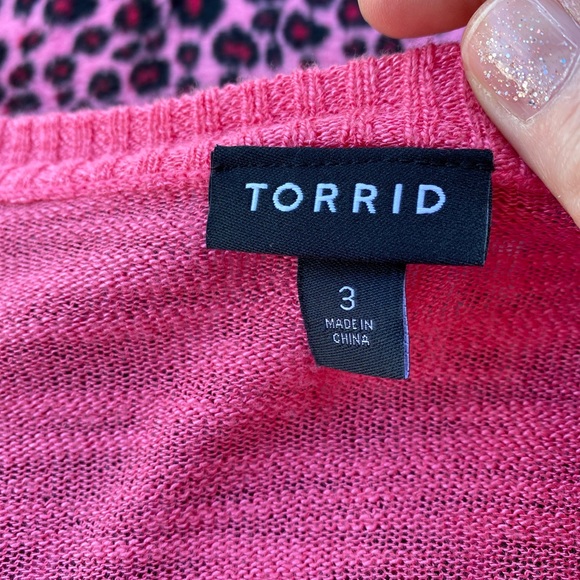 Torrid pink sweater - Picture 3 of 9